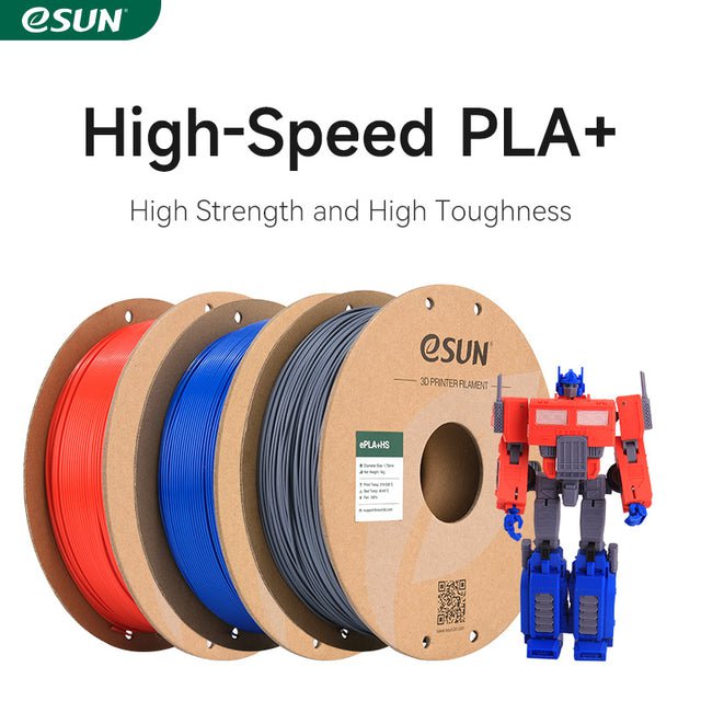 ESUN Filament eSUN PLA+ HS High Speed 3D Print Filament 1.75mm 1kg