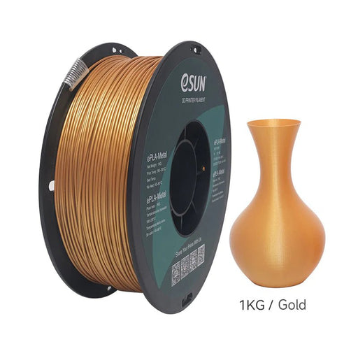 ESUN Filament eSun PLA-Metal Metalic Finish 3D Print Filament 1.75mm 1kg