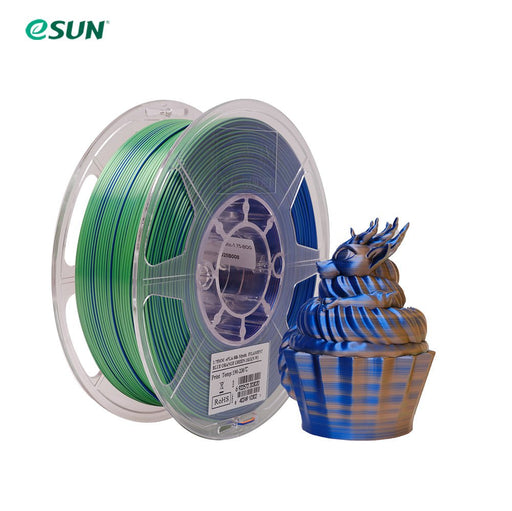 ESUN Filament eSun PLA Mystic Triple Colour Silk PLA 3D Print Filament 1.75mm 1kg