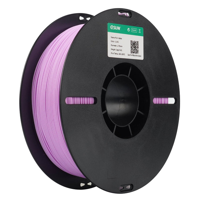 ESUN Filament Lilac eSun Matte PLA 3D Print Filament 1.75mm 1kg