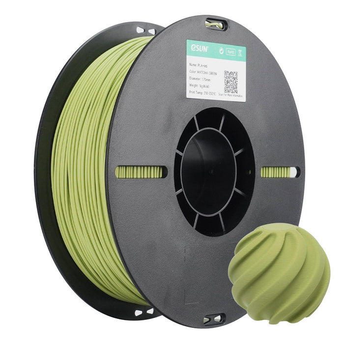 ESUN Filament Matcha Green (NEW) eSUN PLA+ HS High Speed 3D Print Filament 1.75mm 1kg