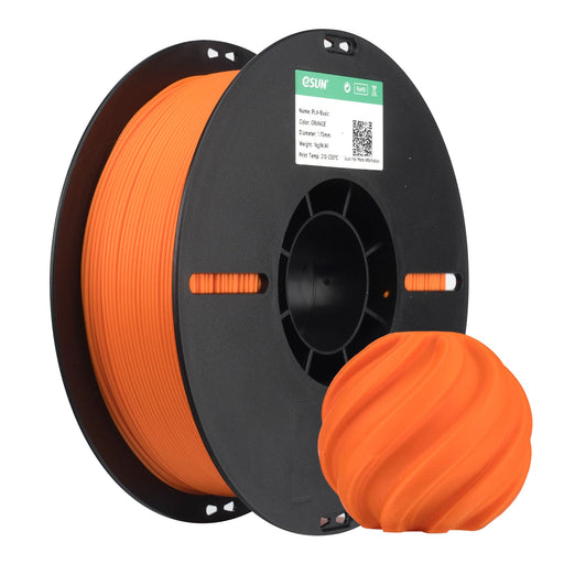 ESUN Filament Orange ESUN Basic PLA 3D Print Filament 1.75mm 1kg