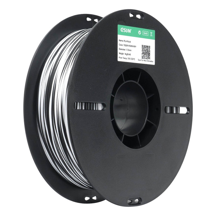 ESUN Filament Tiger-Porphyry eSun PLA Rock 3D Print Filament 1.75mm 1kg