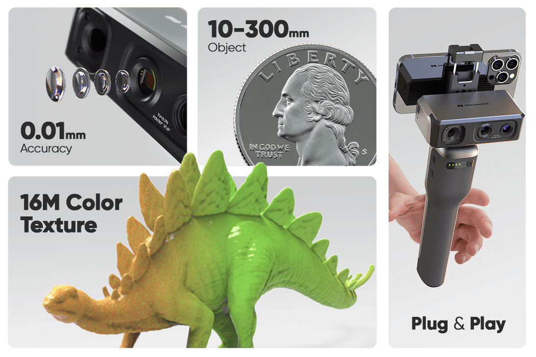 3DMakerPro 3D Printer & Accessories 3DMakerPro Seal Series 3D Scanner