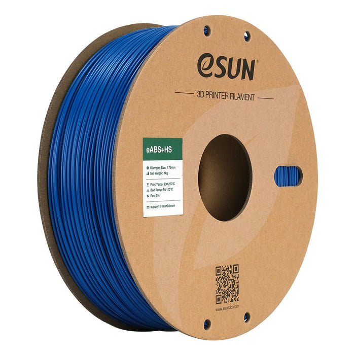 ESUN Blue ESun ABS+HS High Speed 3D Print Filament 1.75mm 1kg