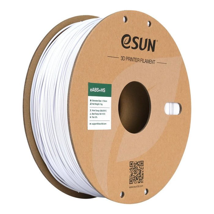ESUN Cold White ESun ABS+HS High Speed 3D Print Filament 1.75mm 1kg
