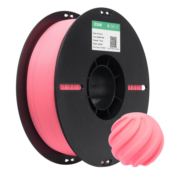 ESUN Filament Barbie Pink eSUN PLA Basic 3D Print Filament 1.75mm 1kg