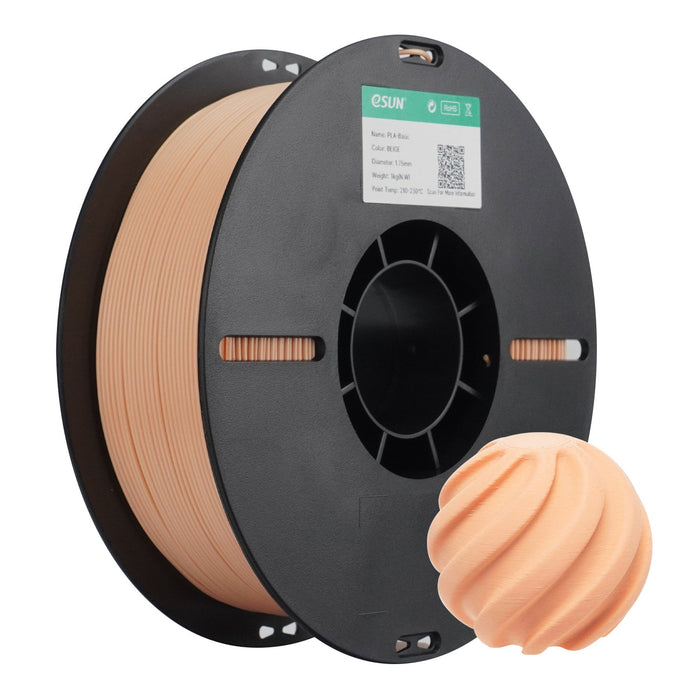 ESUN Filament Beige eSUN PLA Basic 3D Print Filament 1.75mm 1kg