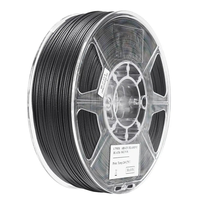 ESUN Filament Black eSun ABS-CF Carbon Fibre 3D Print Filament 1.75mm 1kg