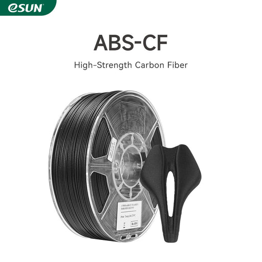 ESUN Filament Black eSun ABS-CF Carbon Fibre 3D Print Filament 1.75mm 1kg