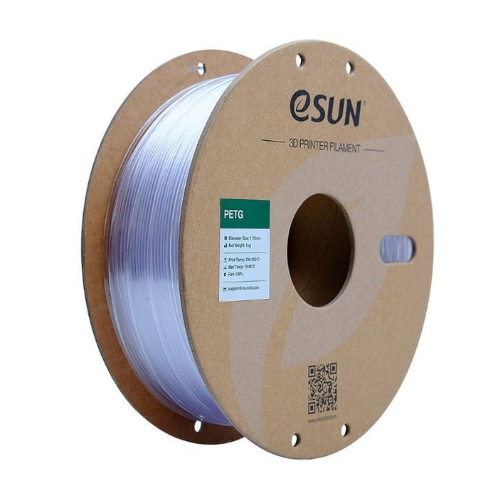 ESUN Filament Clear eSUN PETG 3D Filament 1.75mm 1kg