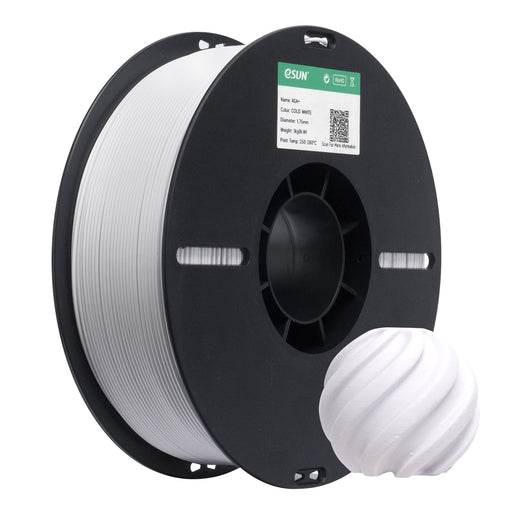ESUN Filament Cold White eSun ASA+ 3D Print Filament 1kg 1.75mm