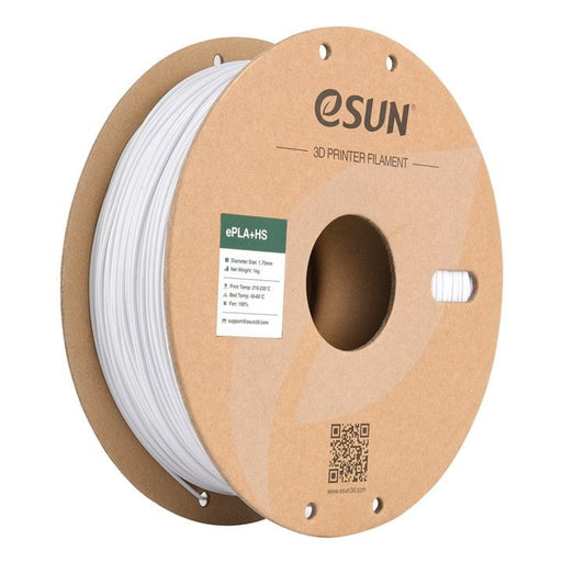 ESUN Filament Cold White (High Speed PLA+ HS) eSUN PLA+ HS High Speed 3D Print Filament 1.75mm 1kg