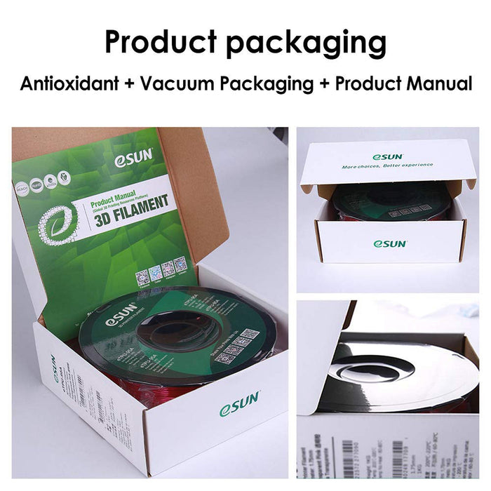 ESUN Filament eSUN ABS+ 3D Filament 1.75mm 1kg