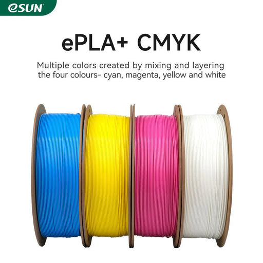 ESUN Filament eSun PLA CMYK Lithophane 3D Print Filament 1.75mm