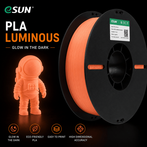 ESUN Filament eSun PLA Luminous 3D Print Filament 1.75mm 1kg