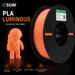 ESUN Filament eSun PLA Luminous 3D Print Filament 1.75mm 1kg