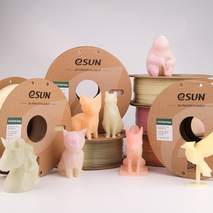 ESUN Filament eSun PLA UV Colour Change 3D Print Filament 1.75mm 1kg