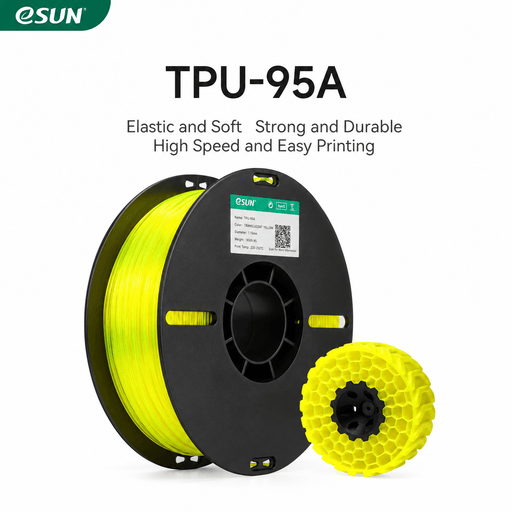 ESUN Filament eSun TPU 95A Flexible 3D Print Filament 1.75mm 1kg
