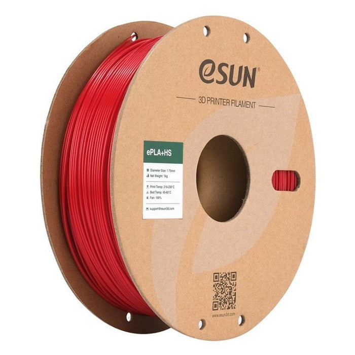 ESUN Filament Fire Engine Red (High Speed PLA+ HS) eSUN PLA+ HS High Speed 3D Print Filament 1.75mm 1kg