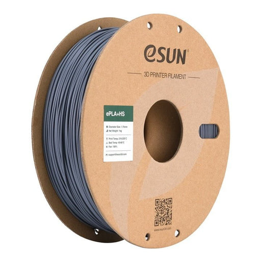 ESUN Filament Grey (High Speed PLA+ HS) eSUN PLA+ HS High Speed 3D Print Filament 1.75mm 1kg