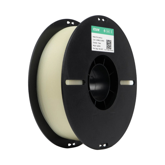 ESUN Filament Luminous Green / 1.75mm eSUN PLA Luminous Glow-In-Dark 3D Print Filament 1.75mm & 2.85mm 1kg