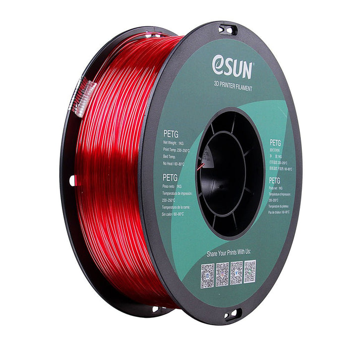 ESUN Filament Magenta (Transparent) eSUN PETG 3D Filament 1.75mm 1kg