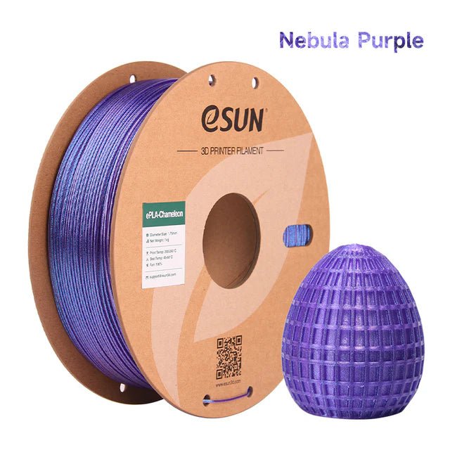 ESUN Filament Nebula Purple eSun PLA Chameleon 3D Print Filament 1.75mm 1kg