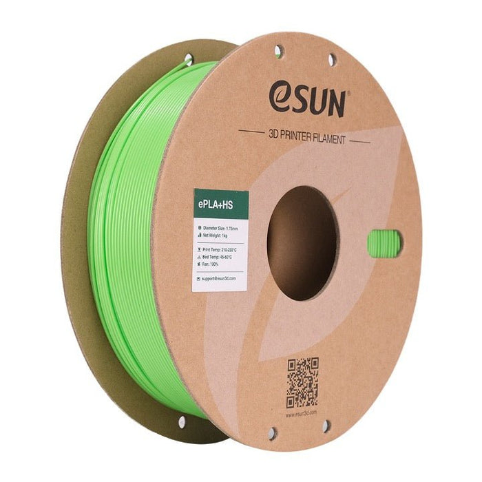 ESUN Filament Peak Green (High Speed PLA+ HS) eSUN PLA+ HS High Speed 3D Print Filament 1.75mm 1kg