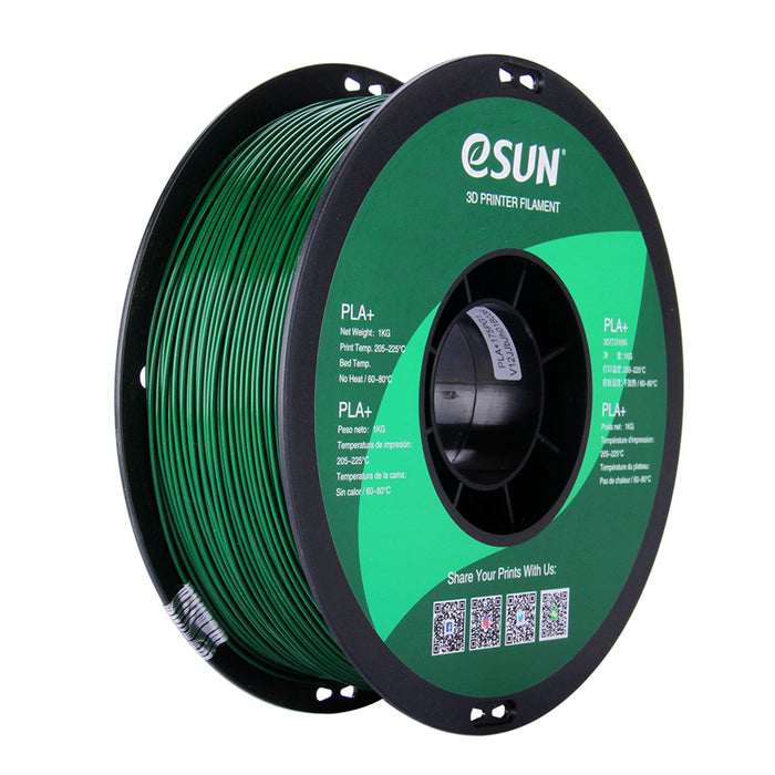 ESUN Filament Pine Green (High Speed PLA+ HS) eSUN PLA+ HS High Speed 3D Print Filament 1.75mm 1kg