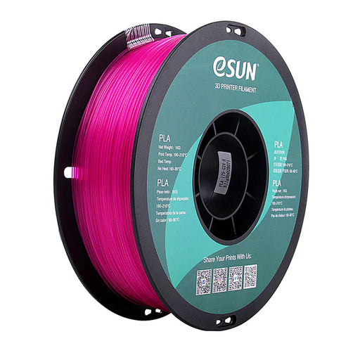 ESUN Filament Purple eSUN PLA Translucent 3D Filament 1.75mm 1kg