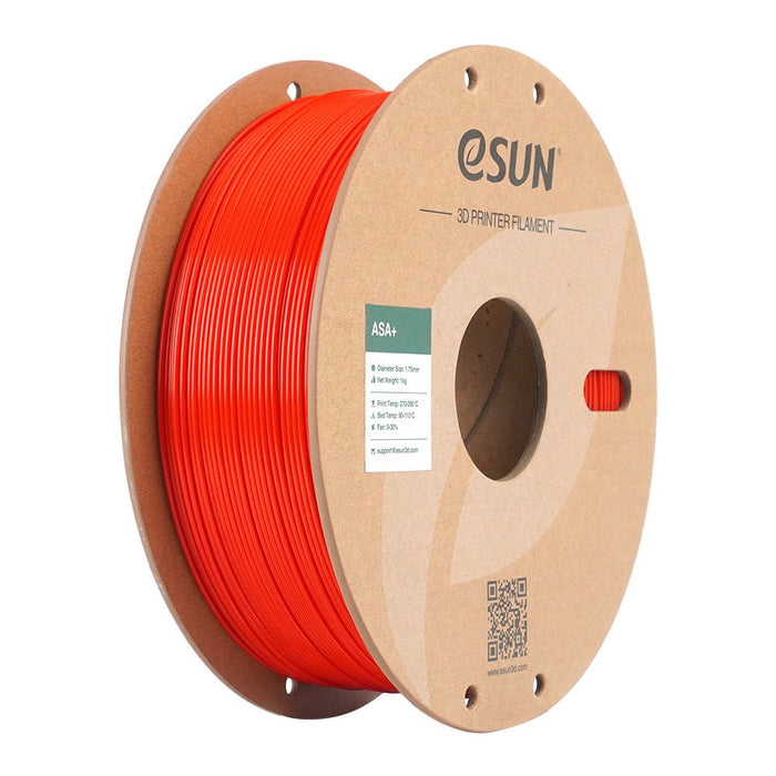 ESUN Filament Red eSun ASA+ 3D Print Filament 1kg 1.75mm