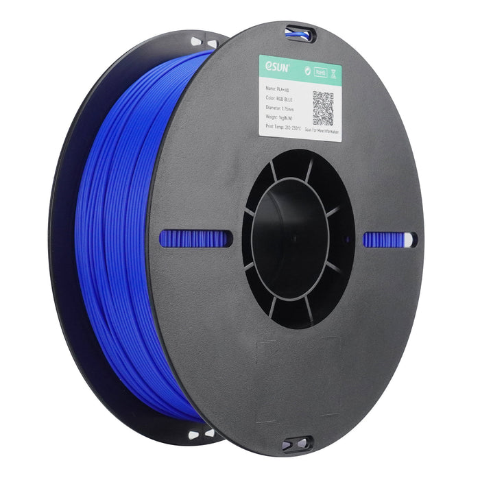 ESUN Filament RGB Blue eSUN PLA+ HS High Speed 3D Print Filament 1.75mm 1kg