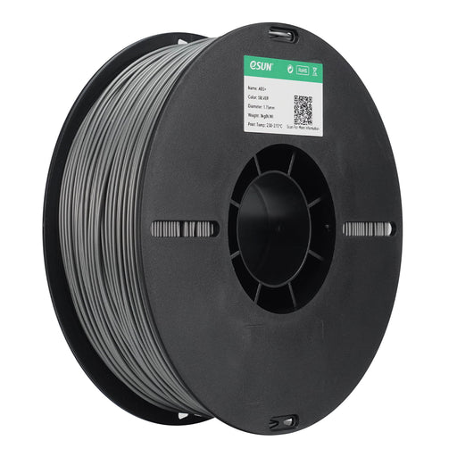 ESUN Filament Silver eSUN ABS+ 3D Filament 1.75mm 1kg