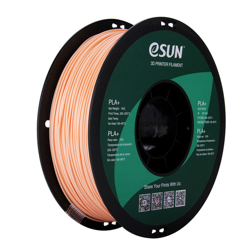 ESUN Filament Skin/Beige (High Speed PLA+ HS) eSUN PLA+ HS High Speed 3D Print Filament 1.75mm 1kg