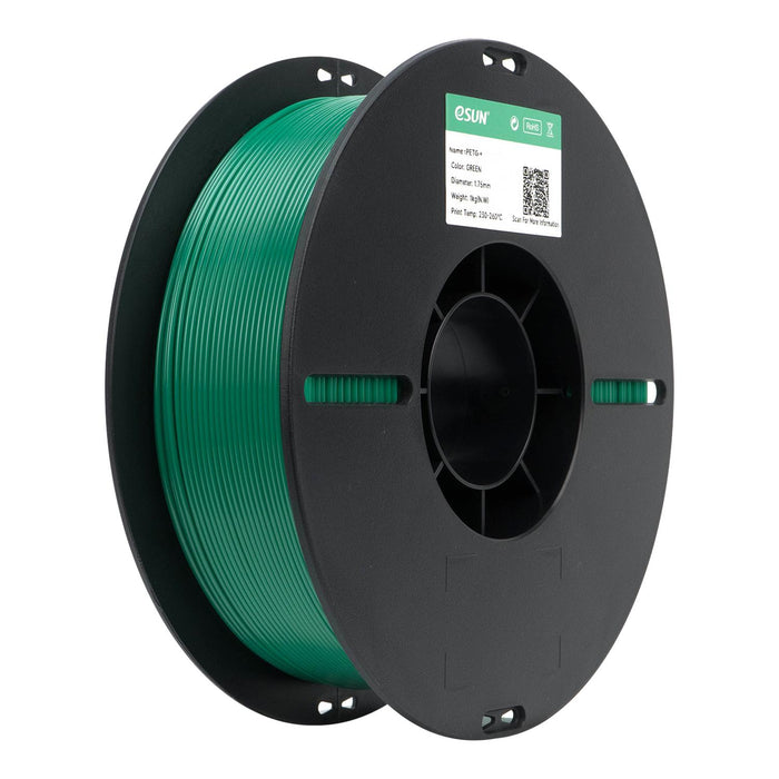 ESUN Filament Solid Green eSUN PETG+ 3D Filament 1.75mm 1kg