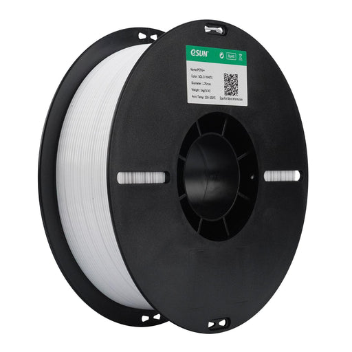 ESUN Filament Solid White eSUN PETG+ 3D Filament 1.75mm 1kg