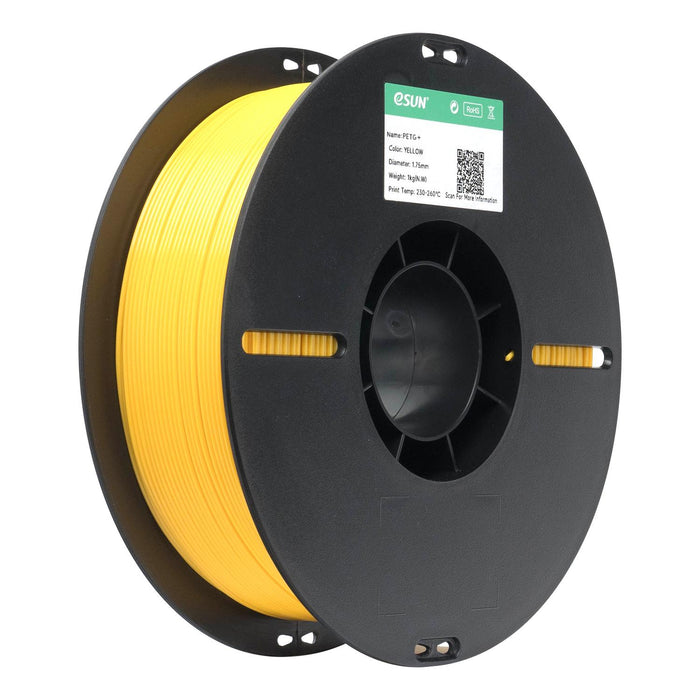 ESUN Filament Solid Yellow eSUN PETG+ 3D Filament 1.75mm 1kg