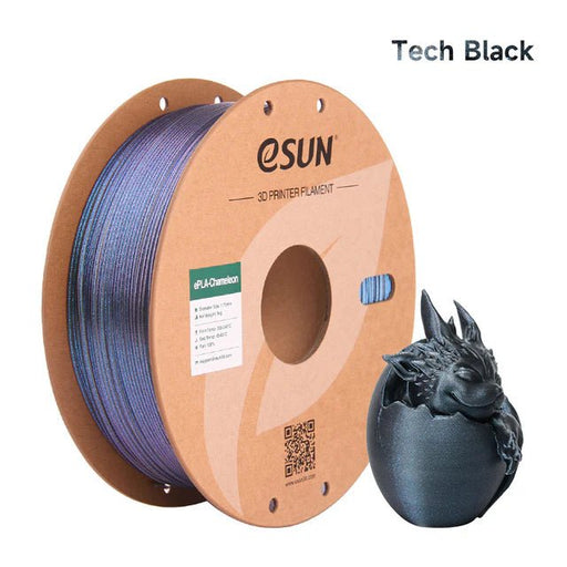 ESUN Filament Tech Black eSun PLA Chameleon 3D Print Filament 1.75mm 1kg