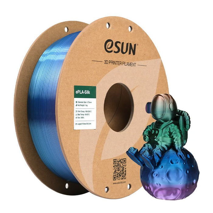 ESUN Filament Universe eSun Rainbow Silk PLA 3D Print Filament 1.75mm 1kg