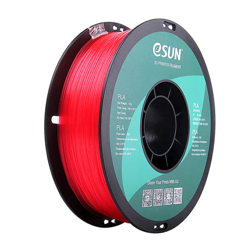 ESUN Filament Watermelon Red eSUN PLA Translucent 3D Filament 1.75mm 1kg