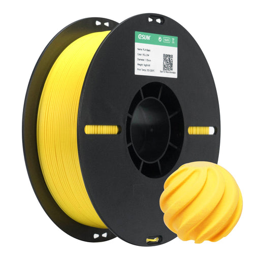 ESUN Filament Yellow eSUN PLA Basic 3D Print Filament 1.75mm 1kg