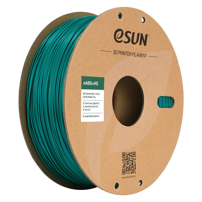 ESUN Green ESun ABS+HS High Speed 3D Print Filament 1.75mm 1kg