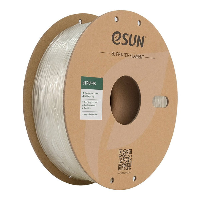 ESUN Natural eSun TPU-HS High Speed Flexible 3D Print Filament 1.75mm 1kg