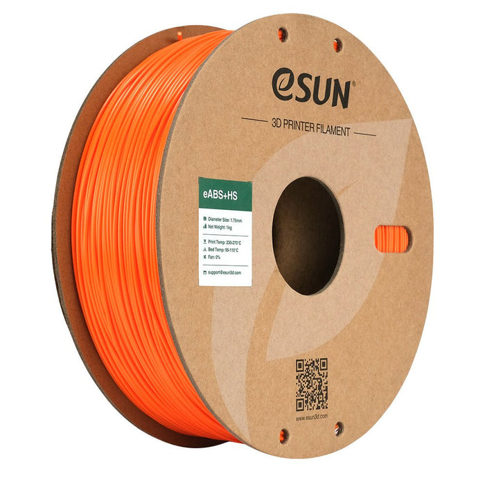 ESUN Orange ESun ABS+HS High Speed 3D Print Filament 1.75mm 1kg
