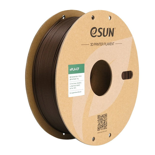 ESUN Red eSun PLA-CF Carbon Fibre 3D Print Filament 1.75mm 1kg