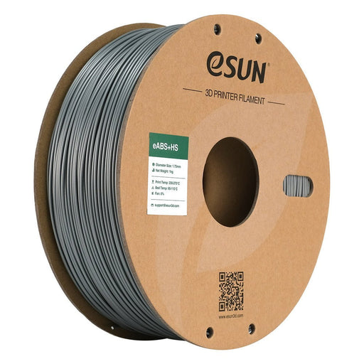 ESUN Silver ESun ABS+HS High Speed 3D Print Filament 1.75mm 1kg