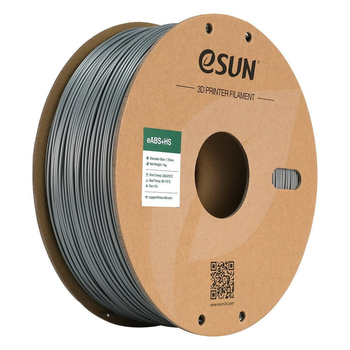ESUN Silver ESun ABS+HS High Speed 3D Print Filament 1.75mm 1kg