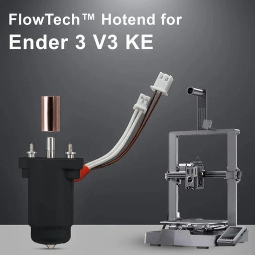 Micro Swiss 3D Printer & Accessories Micro Swiss FlowTech™ Hotend for Creality Ender 3 V3 KE