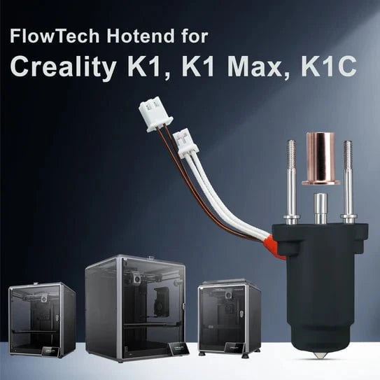 Micro Swiss 3D Printer & Accessories Micro Swiss FlowTech™ Hotend for Creality K1 / K1 Max / K1C